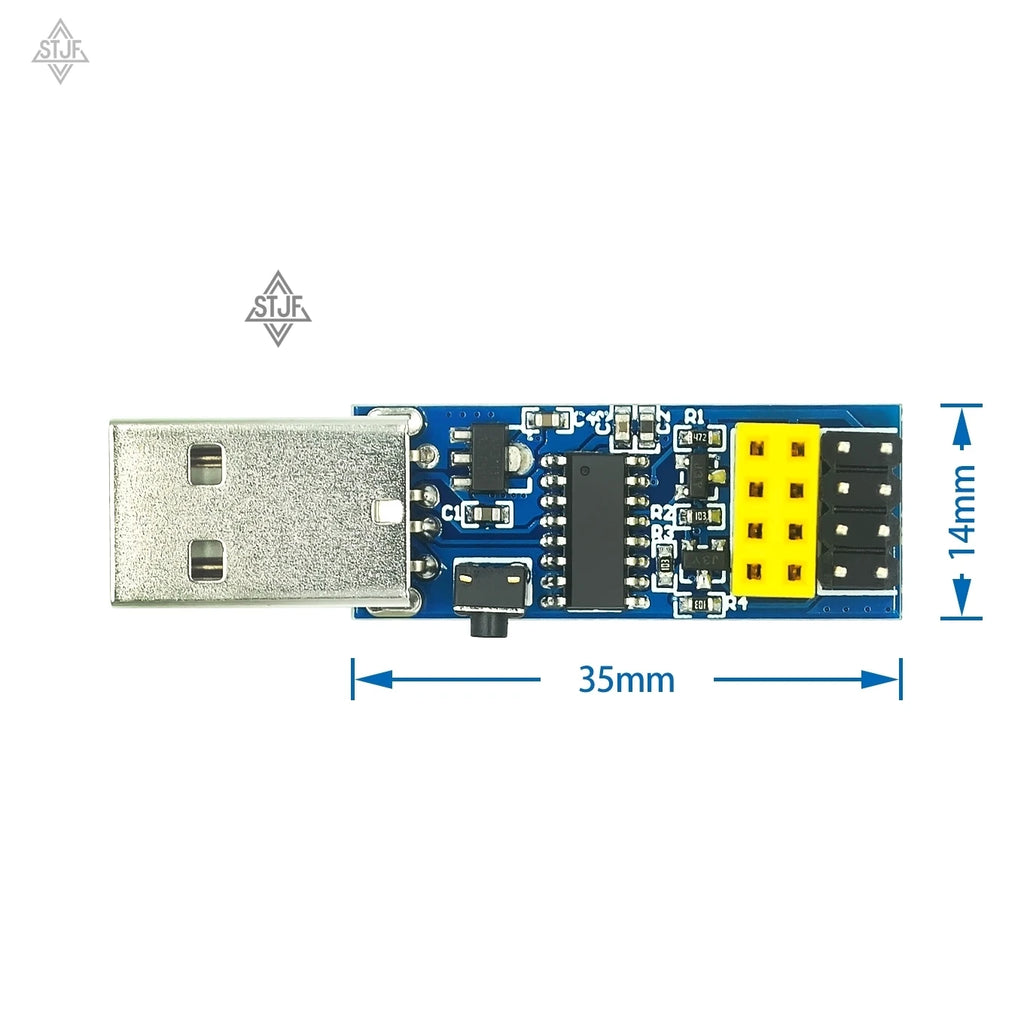 CH340C ESP8266 ESP-01 ESP01S Programmer Adapter USB to ESP8266 Serial Wireless Wifi Developent Board Module For Arduino