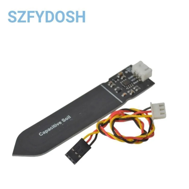 1-10PCS Capacitive Soil Moisture Sensor Module Wide Voltage 3.3V Corrosion Resistant W/ Gravity for Arduino Soil Moisture Sensor