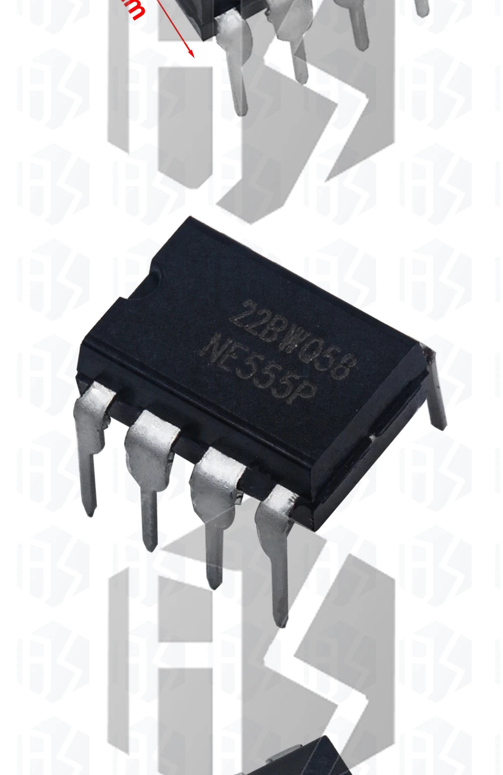 10PCS /20pcs/30pcs/40pcs/50pcs  New NE555 NE555P NE555N 555 Timers DIP-8 TEXAS
