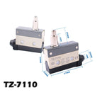 15A 250VAC TZ-7110 TZ-7141 TZ-7311 TZ-7312  Waterproof Micro Switch Travel Limit Switch Straight 90 degree Roller Lever