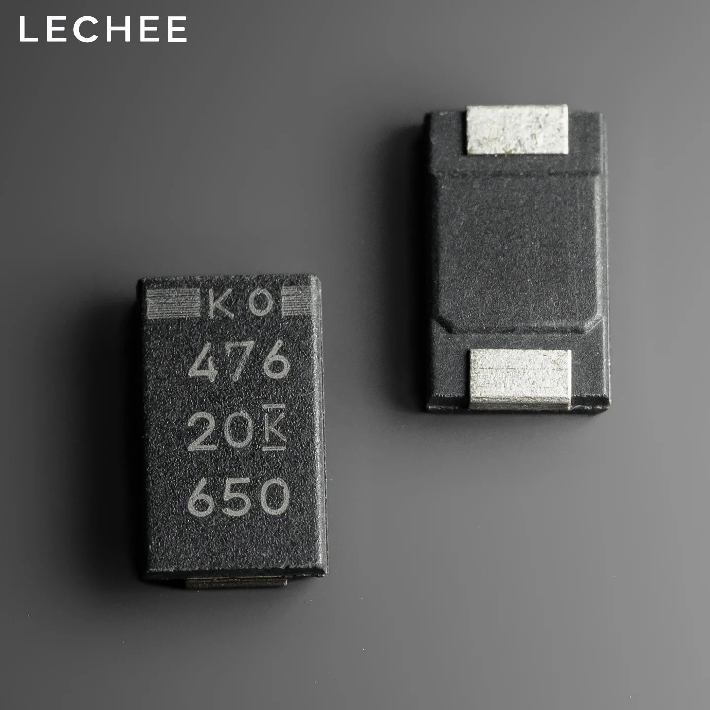 10pcs/lot 20V 47uF 7343 T521V476M020ATE090 Type D Ultra-Thin SMD Polymer Tantalum Capacitors Low ESR New and original