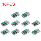 1-10pcs Mini360 RC Airplane Module Mini 360 DC Buck Converter 2A Step Down Module 4.75V-23V to 1V-17V 17x11x4mm LM2596