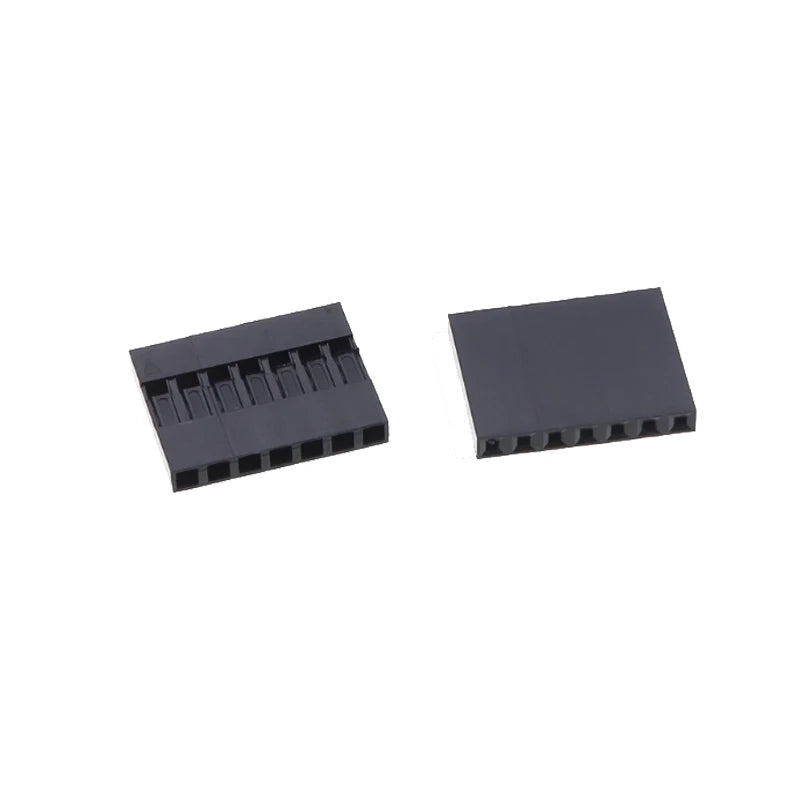 100Pcs 2.54mm 1P/2P/3P/4P/5P/6P~12P Dupont Housing Plastic Shell 1~12 Pin Dupont Connector Dupont Jumper Wire Cable Pin Header