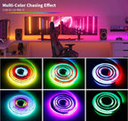 COB LED Strip Light WS2811 RGBIC 432/576/720Leds/M Dimmable Tape Lights For Christmas Home Party Decoration Lighting DC12V 24V