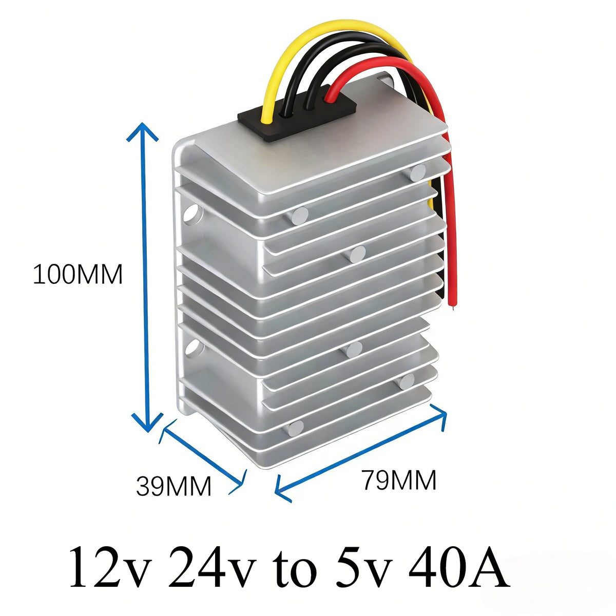 12V 24V to 5V 50A-1A Step Down Voltage Converter Voltage Reducer DC Converter Regulator 12 Volt to 5 Volt Buck Power Supply