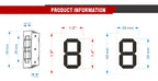 Wholesale Customizable High Brightness Single Digit 7 Segment Led Display 0.28/0.36/0.4/0.56 Inch Led Digital Display Screen