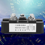 1PC Bridge Three-phase Rectifier Module MDS-100A 1600V 5 Terminals 3-Phase Full Wave Diode Module Electrical Equipment