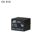 100pcs DC 5V 12V 24V 5Pin Relay SRD-05V/12V/24VDC-SL-C 10A 250VAC Mini Power Relay SRA- 05VDC 12VDC 24VDC-CL 20A 5Pin Relays