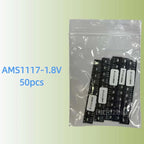 70pcs kit Voltage Regulator Kit AMS1117 1.2V/1.5V/1.8V/2.5V/3.3V/5.0V/ADJ lm1117 AMS1117-1.2 AMS1117-1.8 AMS1117-2.5 AMS1117-3.3