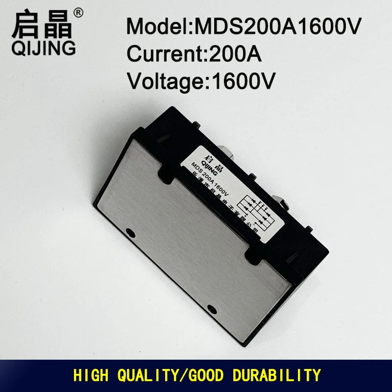 New Three-Phases Rectifier Bridge MDS200A1600V Copper Baes Plate Rectifier Module MDS200A