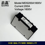 New Three-Phases Rectifier Bridge MDS200A1600V Copper Baes Plate Rectifier Module MDS200A