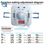 5.8G Embedded Ceiling Microwave Radar Sensor Switch AC85-250V Automatic Induction Sensor Body Motion Detector 5.8GHz Sensor