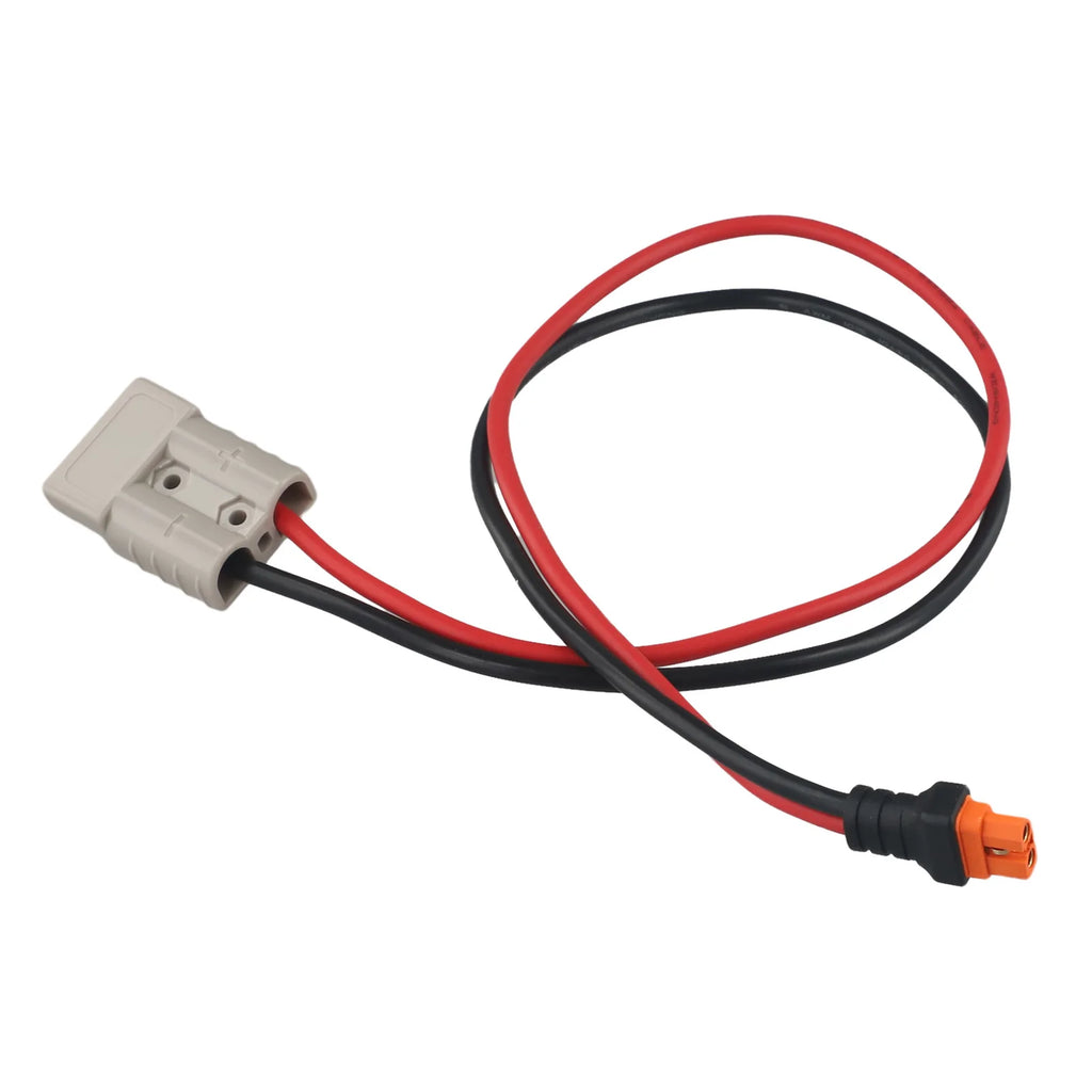 1 X 50A 10AWG Adapter Cable For Andersons To XT60i Connector Portable Powers Station Adapter Cable Tool Accessorie Adapter Cable