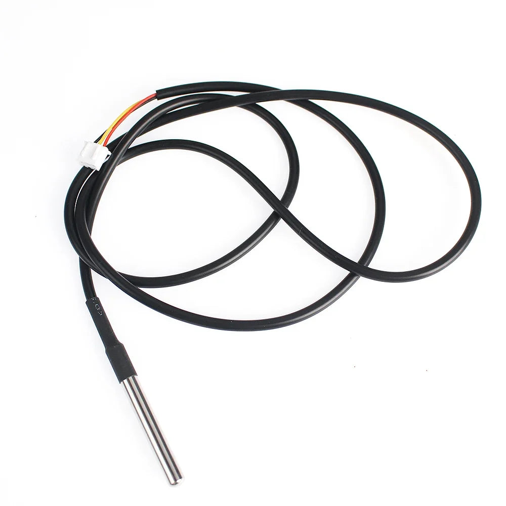 DS18B20 Temperature Probe 1m 2m 3m Temperature Sensor Stainless Steel Waterproof For Arduino