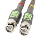 2pcs P6100 BNC Oscilloscope Probe Kit DC-6MHz DC-100MHz 1X 10X High Precision Scope Analyzer Clip Testing Probes