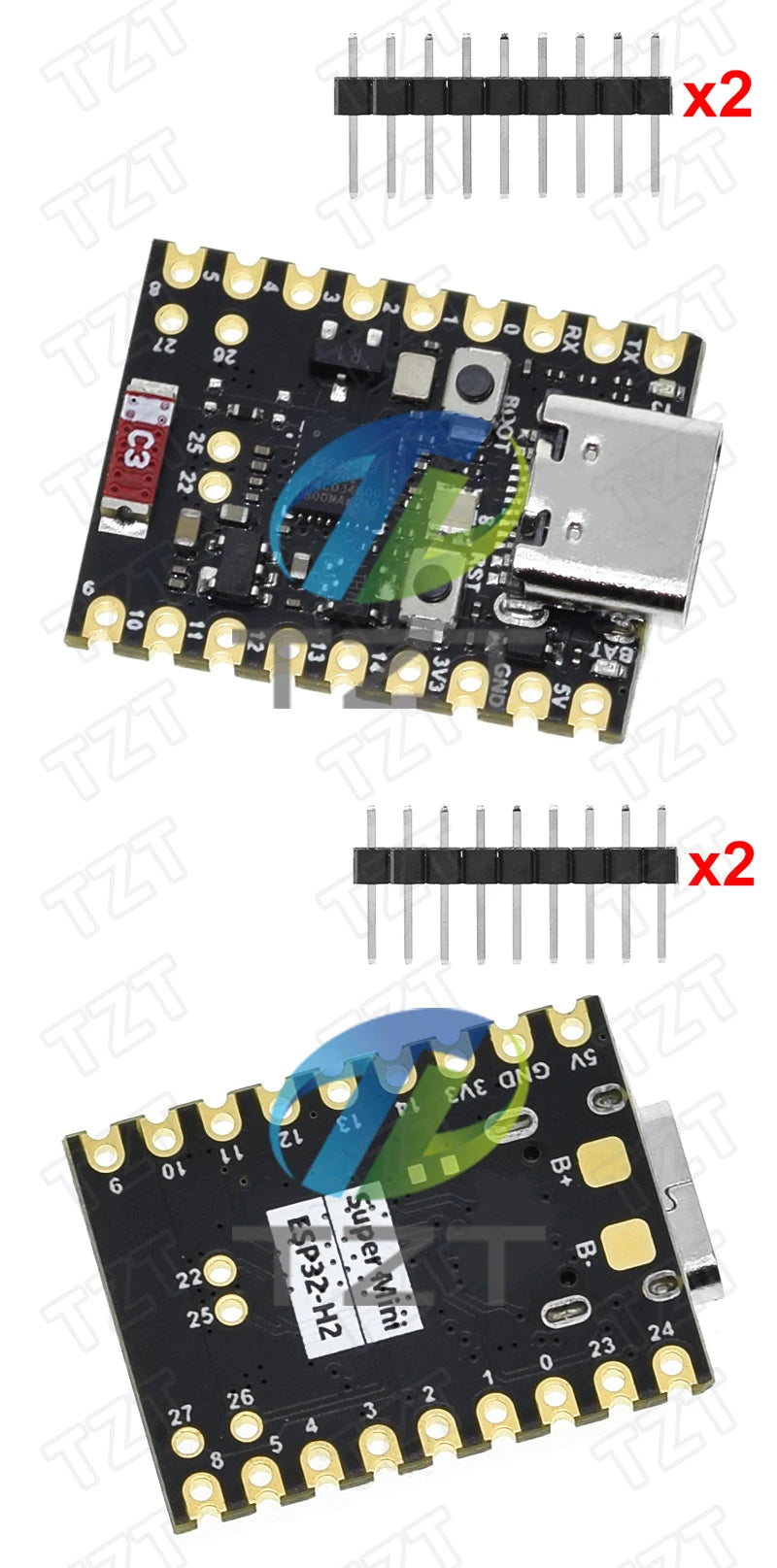 SuperMini ESP32-H2 Development Board Microcontroller Programming Learning Controller Core Board
