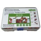 WAGO 221‑Series Splicing Connector Assortment Kit, 12/28/35/36/75/78/90 PCS Mixed Set For 221‑412 413 415 2411