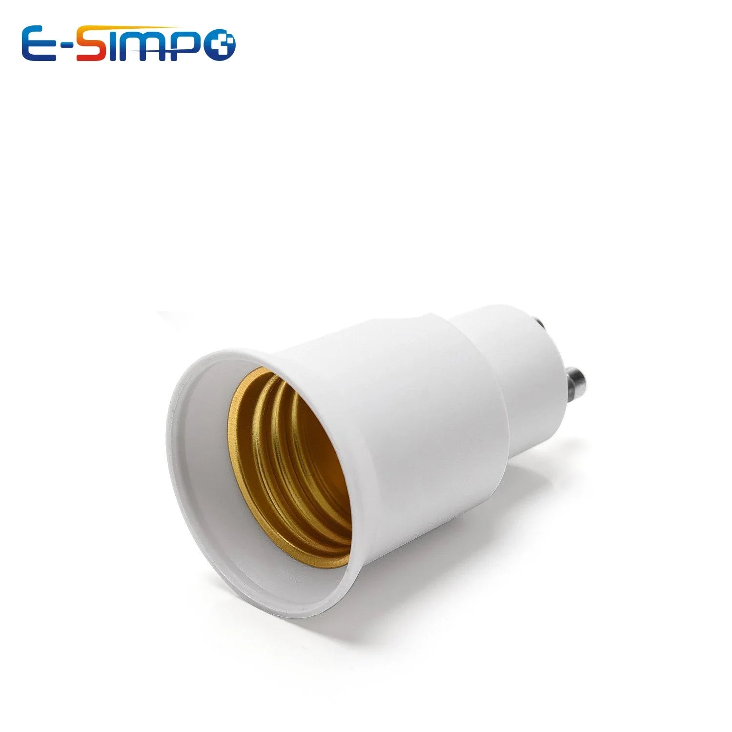 2/4/6/10pcs GU10 To E27 E26 CFL LED Spotlight Socket Lamp holder 2 Prong Pin Bulb Base Fire Resistant PBT Adapter Converter
