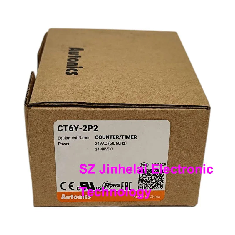 New and Original Autonics Electronic display Programmable Digital Counter Timer Relay CT6Y-1P2 1P4 2P2 2P4 2P4T I4  I2 1P4T 1P2T