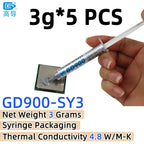 Net Weight 1/3/7/15/30 Grams Gray GD900 Thermal Conductive Grease Paste Plaster Heat Sink Commpound for CPU LED SSY BAS BR BX CB