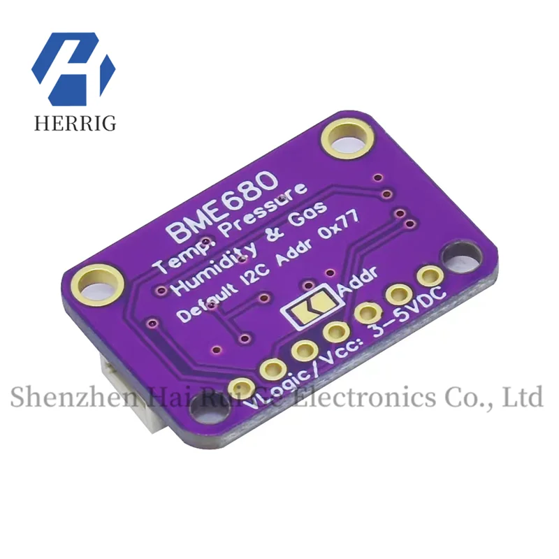 Evaluation board BME680 IIC environmental sensor (VOC, temperature, humidity, air pressure)