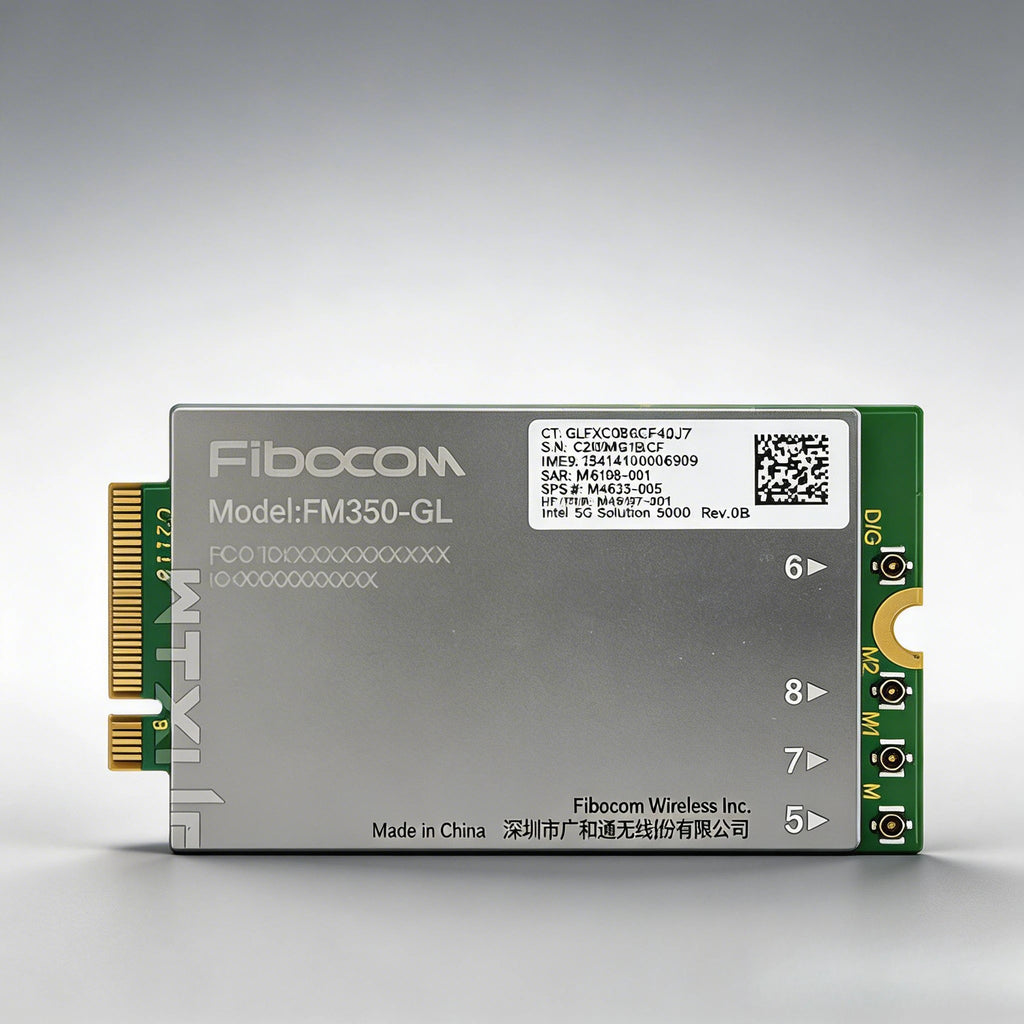 Fibocom FM350-GL-16 LTE Cat16 Module | PCIe WWAN Card with eSIM & GNSS for HP Laptops