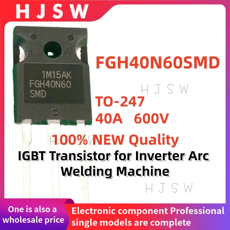 5/10PCS 100% NEW Quality FGH40N60SFD FGH40N60UFD FGH40N60SMD FGH 40N60SFD 40N60UFD 40N60SMD TO-247 40A 600V IGBT Transistor
