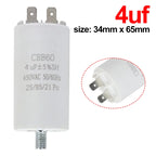 CBB60 Washing Machine Pump Starting Capacitor:4uf,5uf,6uf,8uf,10uf,12uf,14uf,15uf,20uf,25uf,30uf,35uf,40uf,45uf,50uf,60uf 450VAC