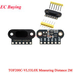 5Pcs/1pc VL6180/VL53L0X/VL53L1X TOF10120 Time of Flight ToF Laser Ranging Sensor TOF050F TOF050C TOF200C TOF400C 50CM/2M/4M IIC