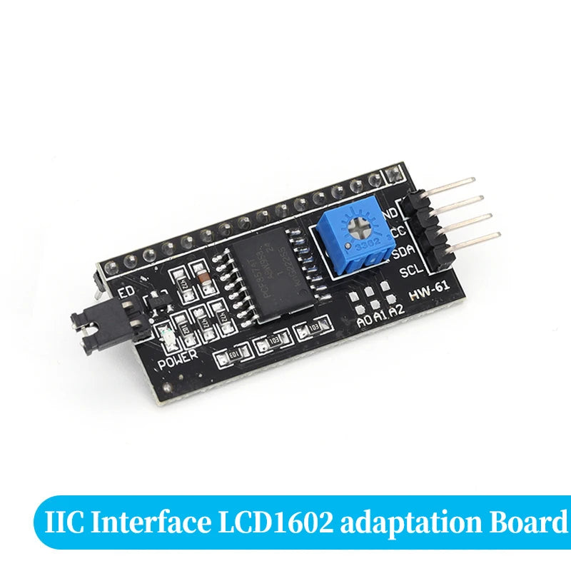 DC5V LCD1602 Screen Module 16*2 Display in ASCII Character Set PCF8574 I2C Interface Expand for Arduino development
