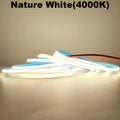 12V 24V COB LED Strip 5mm/8mm PCB 400/480LEDs/m Flexible Red/Green/Blue/Pink/Ice Blue/Yellow Led Strip For Home Decor LED Lights