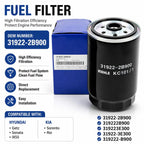 Fuel Filter 31922-2B900 31922-3E300 Replacement For Hyundai Getz Sonata IX55 Kia Sorento Rio Auto Fuel System Parts