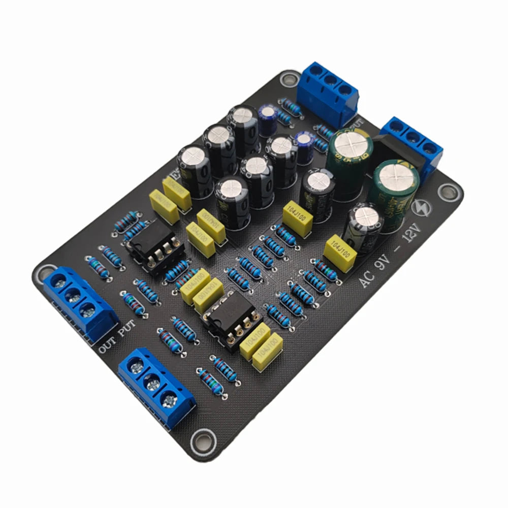 NE5532 Preamp Frequency Divider 160Hz 2 Channel Active Crossover Linkwitz Riley Filter Double Bass Divider for Power Amplifier