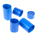 18650 21700 26650 Lipo Battery PVC Heat Shrink Tube Pack 25mm ~ 300mm Width Insulated Film Wrap Lithium Case Cable Sleeve Blue