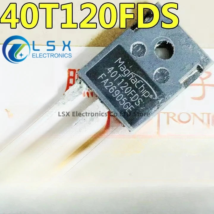 10PCS FGL40N120 G60N100 FGH40N60 H40T120 K40T120/1202 40T120FDS 40G120HD FGH40T120SMD 40N120FL IGBT Tube Original Disassembled
