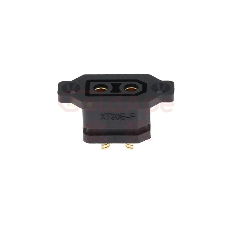 Amass XT90E-F Battery Connector XT90E Female Plug Gold-plated XT90 Mountable Connector Black Socket Or XT90H-M Quickly Charge