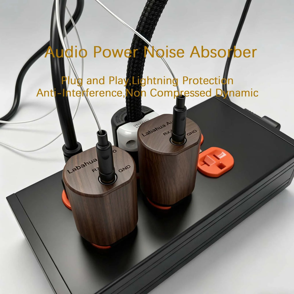 Hifi Audio Couple rx-2 filter Reduce noise EMI filter Common noise filter  Normal noise filter Purifier AC noise Portable filter