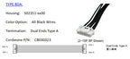 5023510600 Wire harness, MOLEX Duraclick Standard 2.00mm Pitch OTS Cable,502351-0600, 6P, Off The Shelf, 10Pieces Per Bag