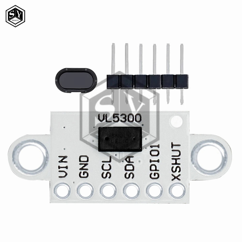 EGBO VL53L0X/VL53L1X Replacement Sensor - 4m ToF Laser Ranging Module with Cover Compatible with Arduino