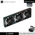 Thermalright TL-UB36/24 Integrated row fan,120x25mm,One-line connection to the motherboard，high-performance chassis cooling fan