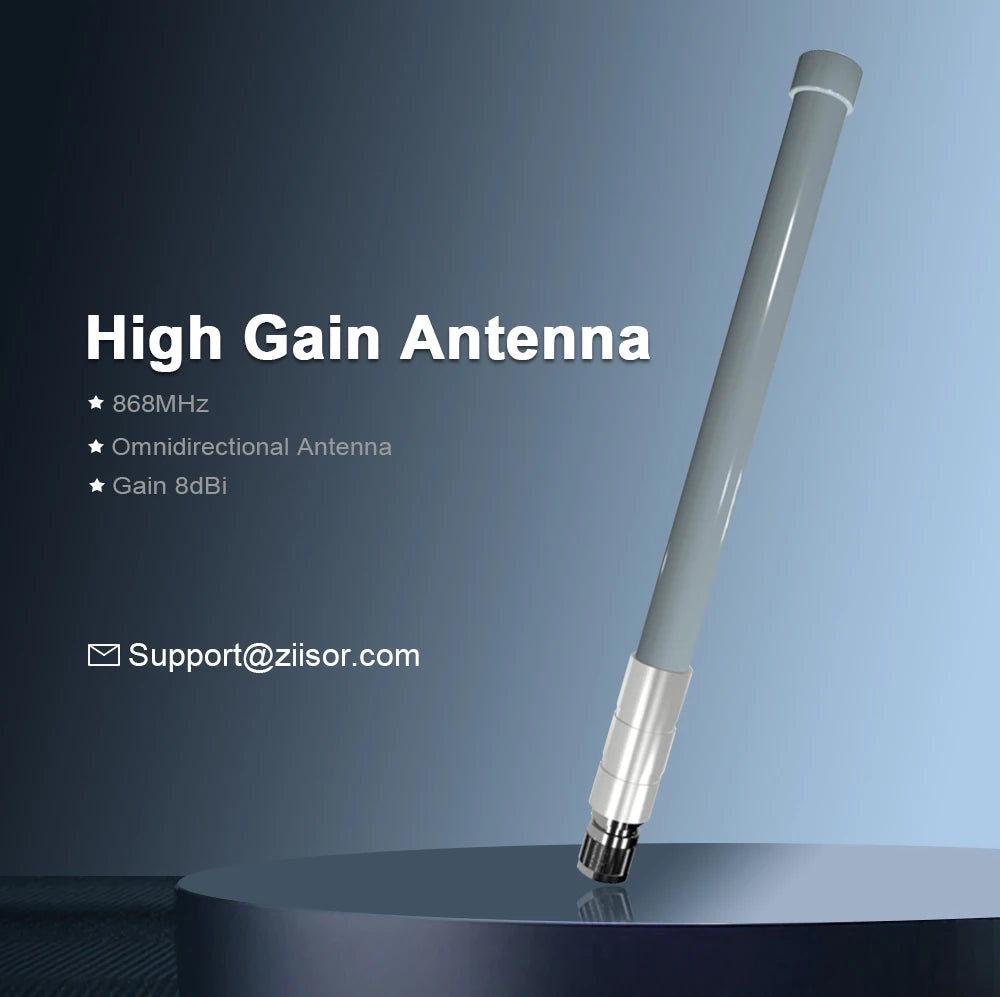 Outdoor LoRa Antenna 868 MHz for Meshtastic Helium Miner 868MHz Hotspot Antennas for Lorawan Long Range RP SMA Male with Cable