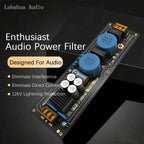Audio Power EMI Filter Module Alternating Current Power Filter Anti-interference Anti-thunder Audio DIY