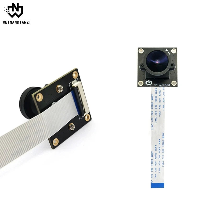 HD 1080P 1920*1080 MIPI Camera Module IMX307 1/2.8 Sensor Field of View 140° Wide Angle 60fps 24PIN Interface CSI