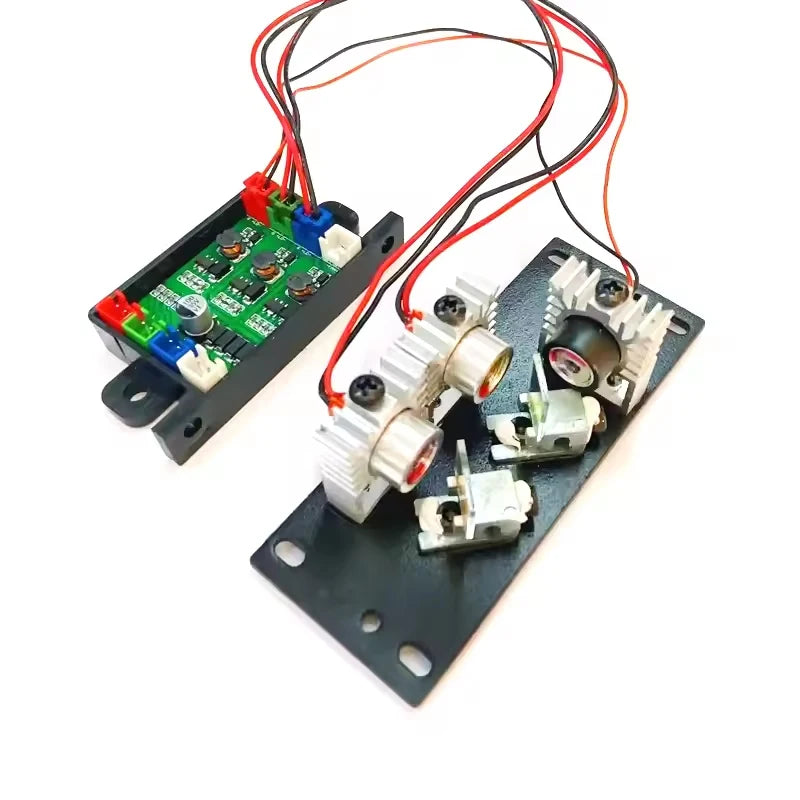 500mW RGB Laser White Lighting Red/Green/Blue Diode Integrated with 12V Driver TTL DIY Woodwork PartsY