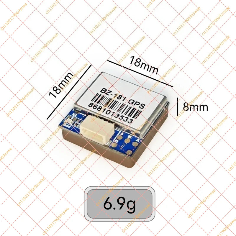 SpeedyBee for BZGNSS BZ-181 GPS Module M10 UBLOX 10Hz for FPV Drone Rescue