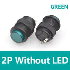 5/20PCS Self-locking 16MM Latching/Momentary Push Button Switch with 5Color LED Lighting 4Pin R16-503/AD R16-503/BD