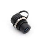 New Arrival Waterproof USB 3.0 Connector,Panel Mount Chassis Connector,Soldering Free D Type USB Female to Female Adapter