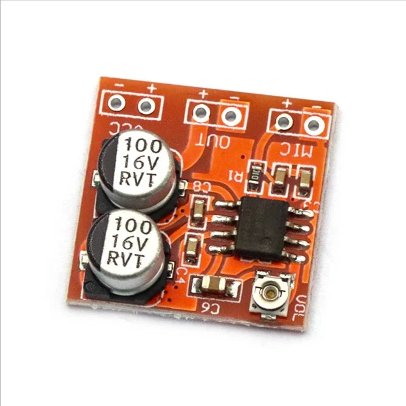 LM386 electret microphone amplifier board / microphone amplifier / without potentiometer DC4-12V