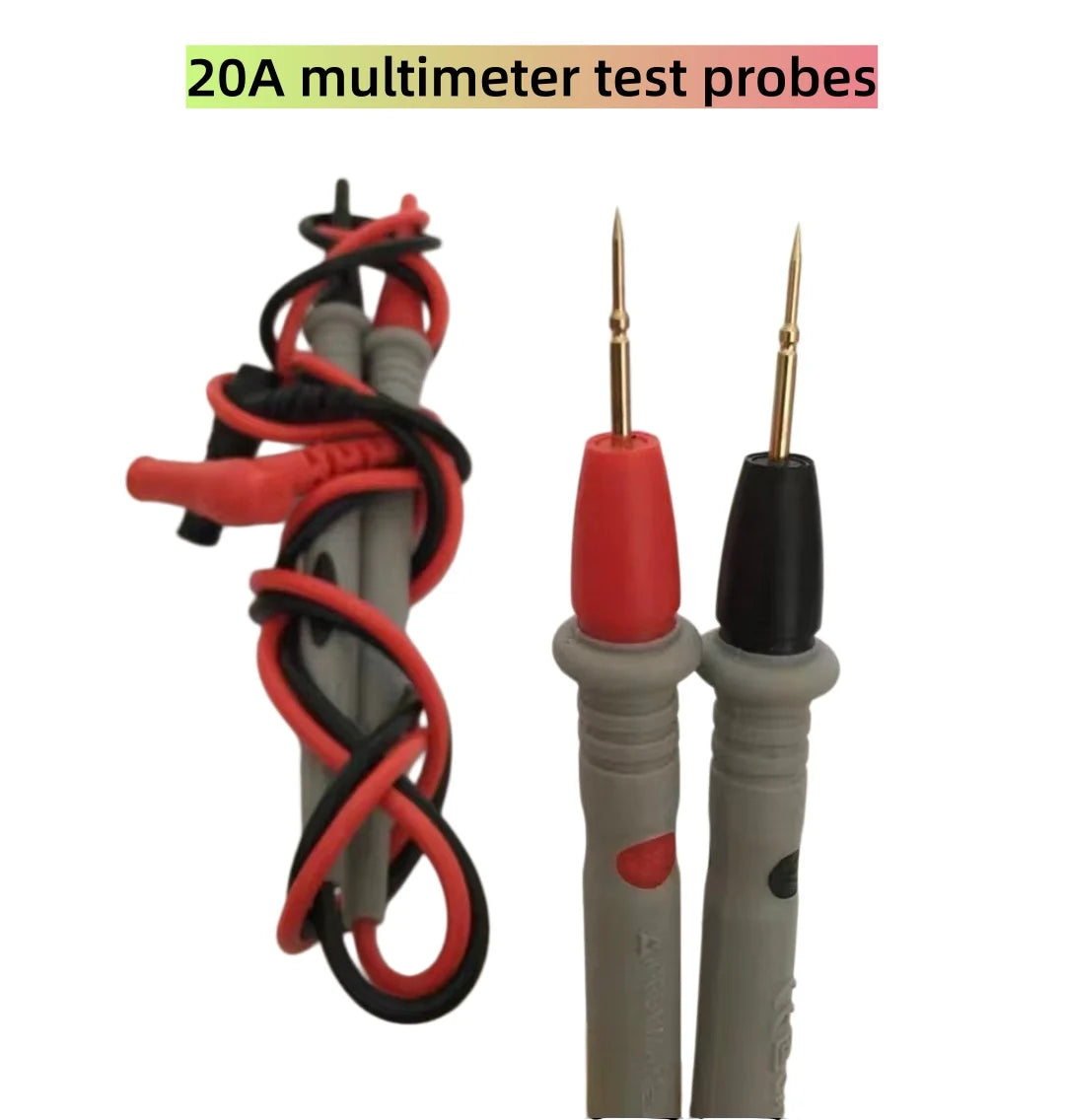 1000V 20A 10A Universal Digital Multimeter Probe Test Leads Pen Tip For Multimeter Feelers Multimeter Wire Cable