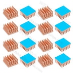 WE DO HEATSINK Small Tiny Useful Pure Copper Heat Sink Without or With Thermal Pad For Raspberry Pi Banana Pi IC Chipset Package